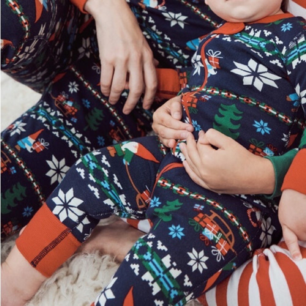 Hanna Andersson Organic Cotton Long John Pajamas - Picture 10 of 12